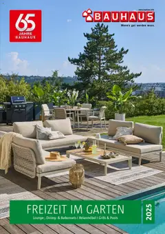 Vorschau der Angebote: Bauhaus Freizeit im Garten 2025 gültig ab 04.03.2025