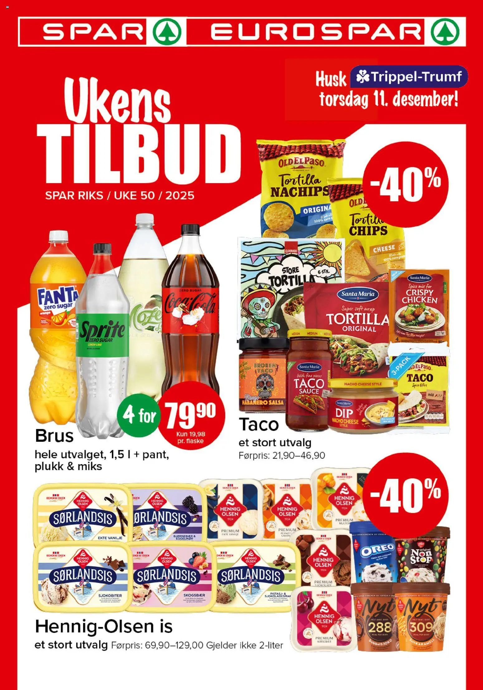 Forhåndsvis Kundeavis fra butikk Spar gyldig fra 08/12/2025