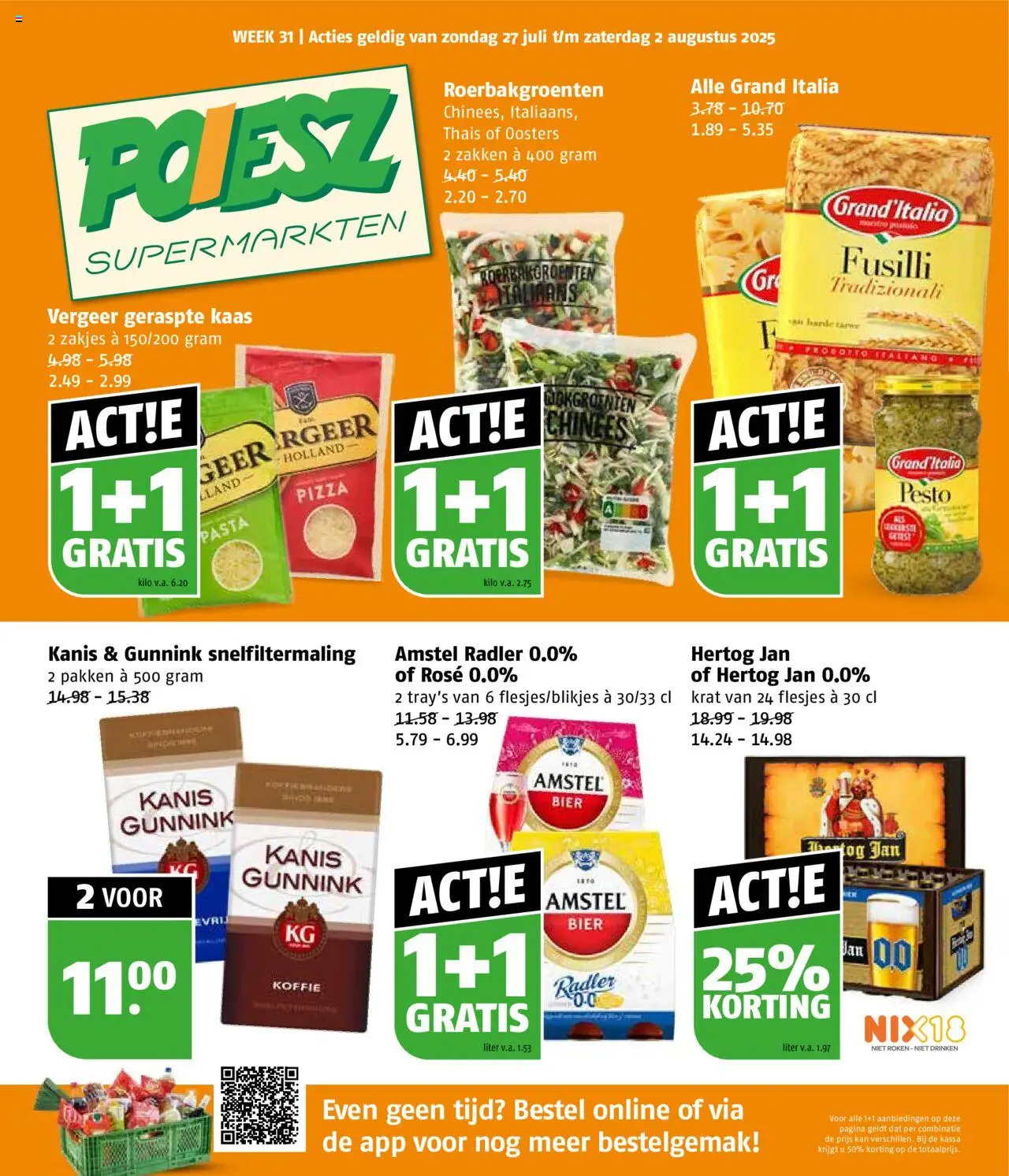 Poiesz shop Folder geldig vanaf 27-07-2025 - Paginanummer 1