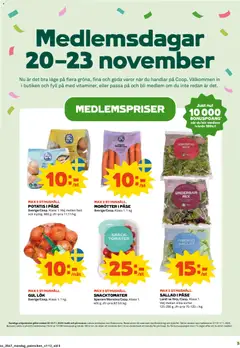 Förhandsgranska reklamblad Aktuella reklamblad Stora Coop från butik Stora Coop gäller från 17/11/2025 | Sida : 5