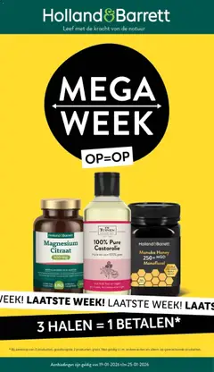 Voorbeeld van Folder van winkel Holland & Barrett geldig vanaf 19-01-2026