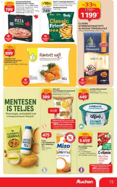 Auchan - Akciós újság Auchan megtekintése, amely érvényes 2025.11.06.-től | Oldal: 15