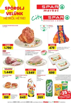 Spar Market - Akciós újság Spar Market megtekintése, amely érvényes 2025.11.20.-től