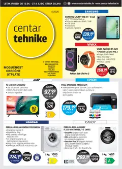 Pregled letka Centar Tehnike Katalog trgovine Centar Tehnike vrijedi od 13.04.2026