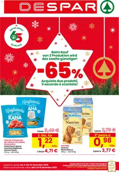 Anteprima dell'opuscolo Volantino Bolzano dal negozio Despar valido da 04/12/2025