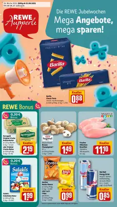 Vorschau von dem Prospekt des Geschäftes Rewe, gültig ab dem 22.09.2025