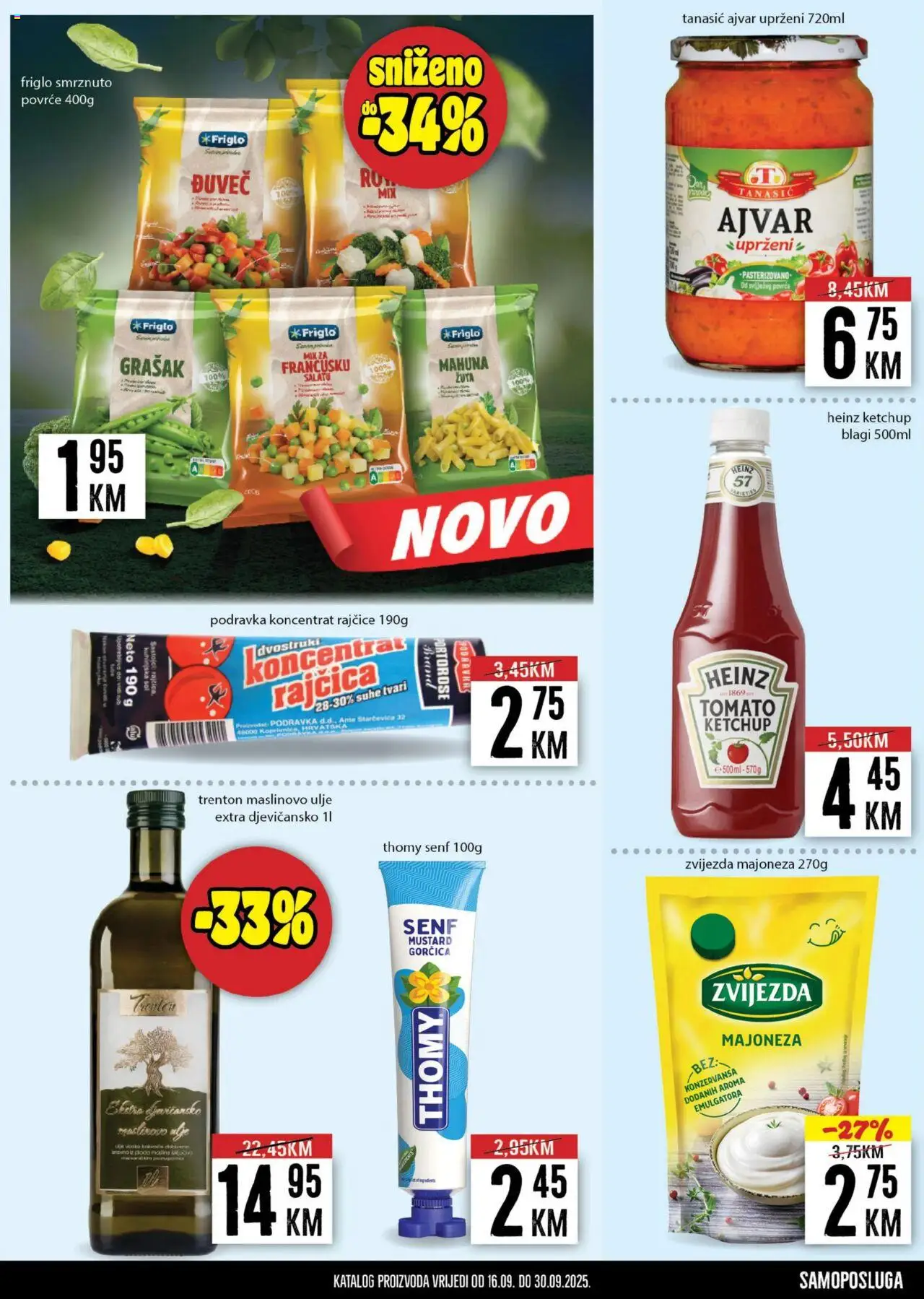 Pregled letka Katalog trgovine Prodex vrijedi od 2025.09.16