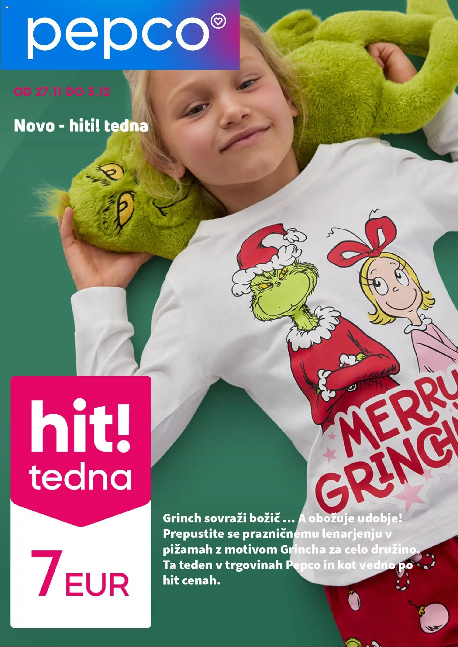 Predogled kataloga iz trgovine Pepco veljaven od 27.11.2025