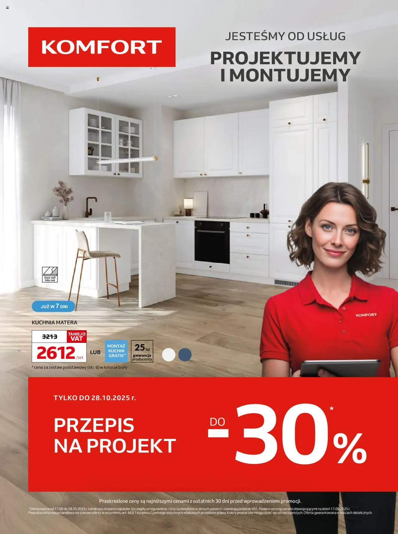 Komfort Gazetka od 17.09.2025 - Nowa Gazetka - Numer strony 1