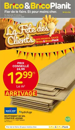 Voorbeeld van Publicité van winkel Brico geldig vanaf 15/10/2025