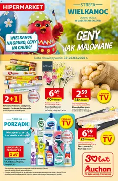 Pogląd gazetki "Auchan gazetka - 30 Lat Hipermarket" ze sklepu Auchan ważnej od 19.03.2026