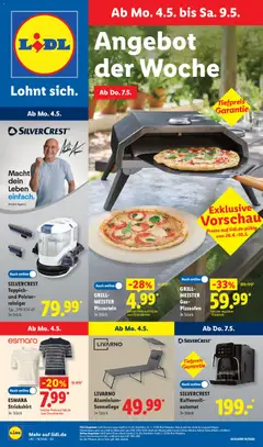 Vorschau von dem Prospekt des Geschäftes Lidl, gültig ab dem 04.05.2026