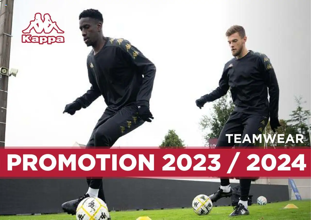 Admiral - New season promotion catalog KAPPA 2023/2024 valid from 14/03/2024 to page number 1
