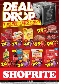 Preview of Shoprite flyer valid from 21/11/2025