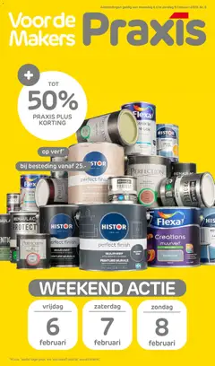 Voorbeeld van Weekend actie van winkel Praxis geldig vanaf 06-02-2026