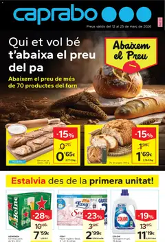 Vista previa del folleto de la tienda Caprabo válido desde el 12/03/2026 