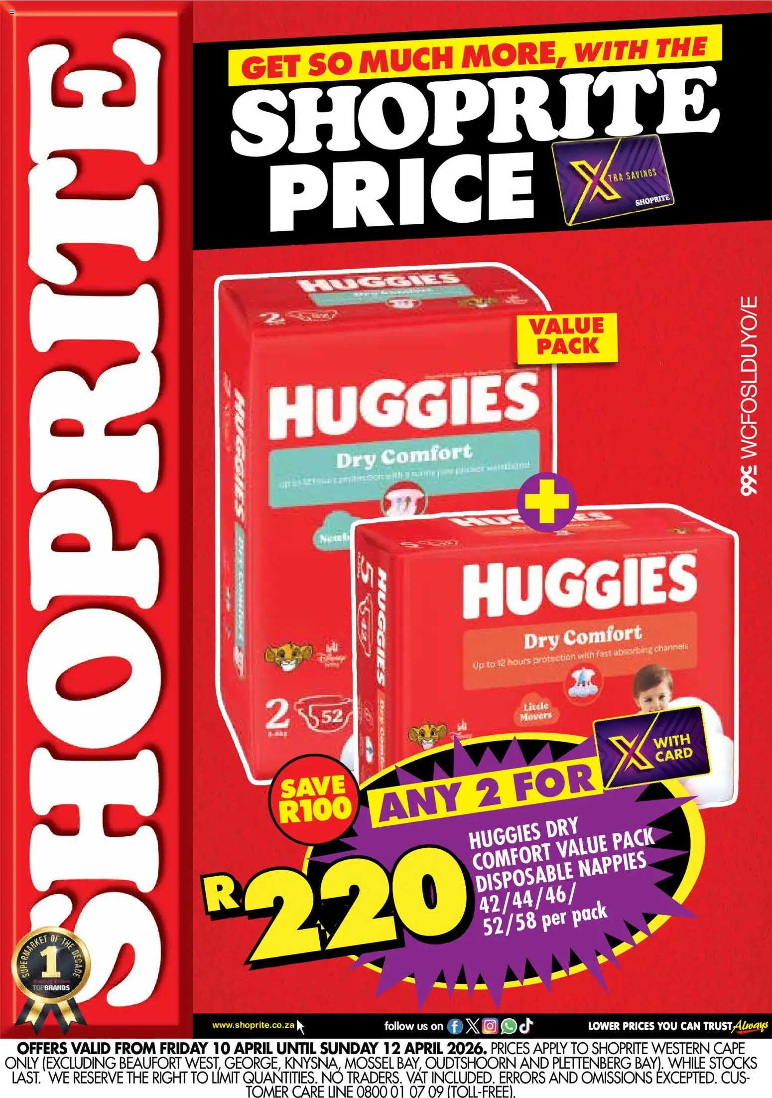 Preview of Shoprite flyer valid from 10/04/2026