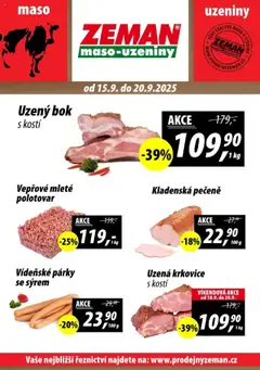 Náhled nabídky: Prodejny Zeman Leták - Plzeň platný od 15.09.2025