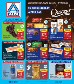 Prévisualisation de Folder de la semaine 42 du magasin Aldi formulaire valide 13/10/2025