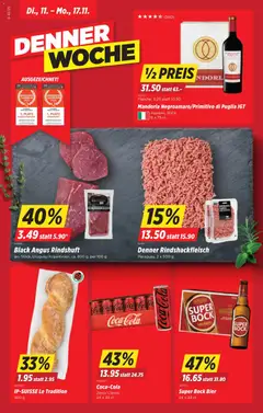 Vorschau des Merkblatts Aktionen vom Shop Denner gültig von 11.11.2025 bis 17.11.2025