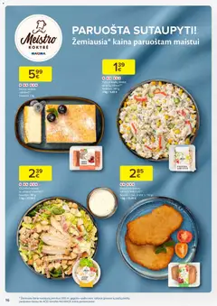 MAXIMA parduotuvės leidinio Leidinys galiojančio nuo 2025.11.04 peržiūra | puslapis: 16