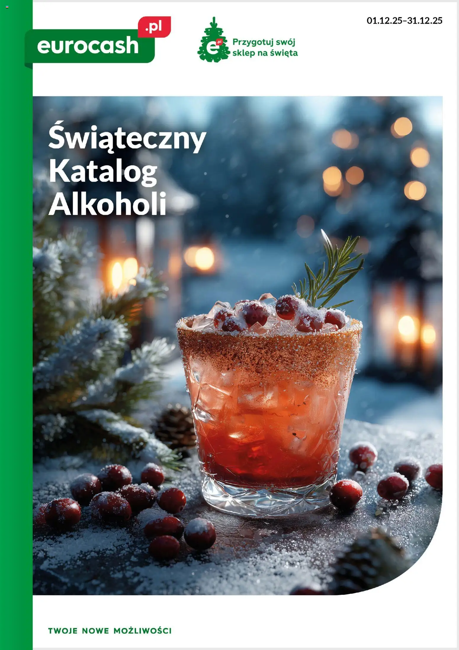 Pogląd gazetki "Świąteczny Katalog Alkoholi" ze sklepu Eurocash ważnej od 01.12.2025