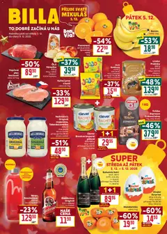 Náhled nabídky: Billa Malý leták platný od 03.12.2025