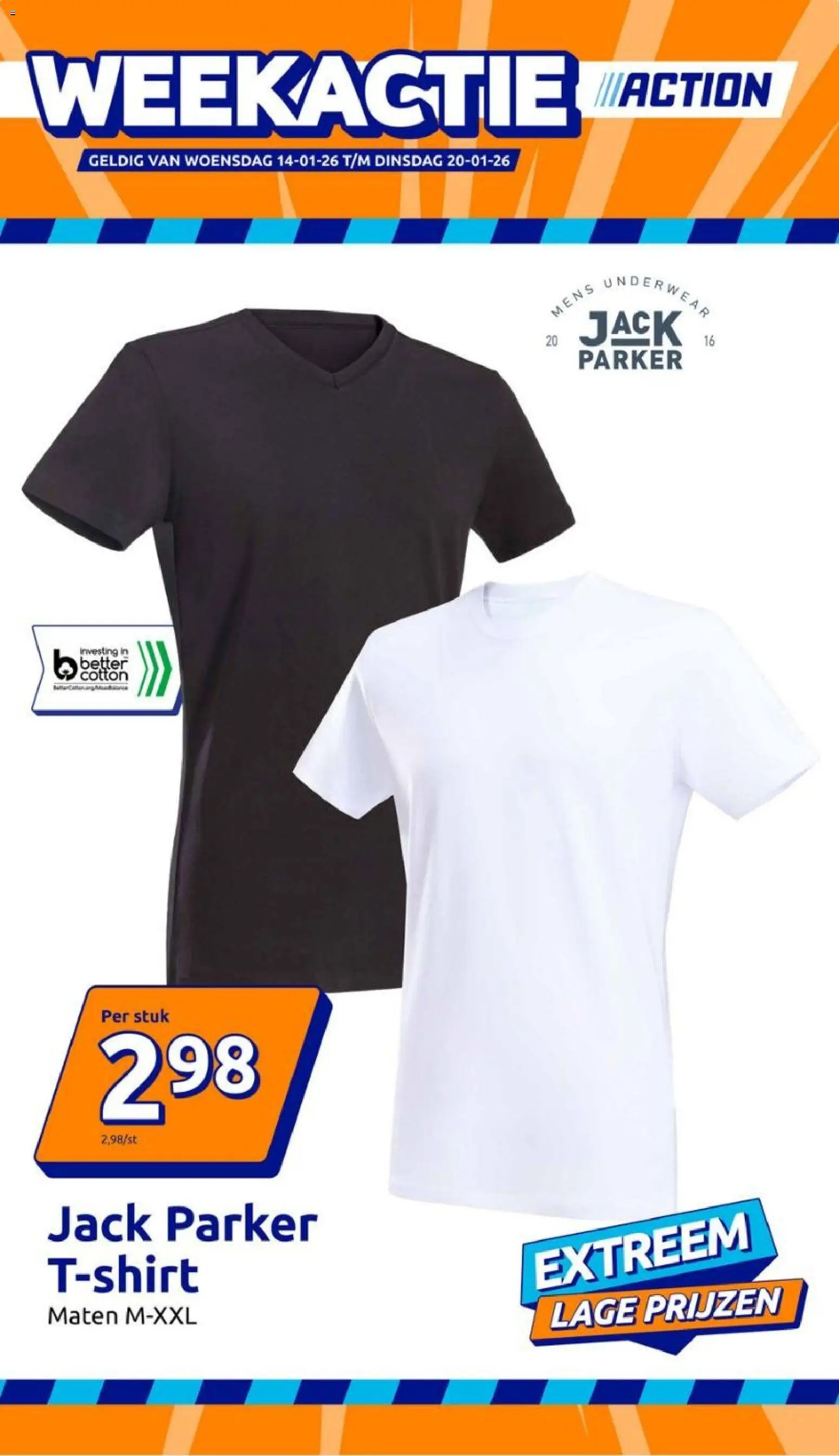 Voorbeeld van Folder week 3 van winkel Action geldig vanaf 14-01-2026