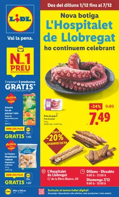 Vista previa del folleto de la tienda Lidl válido desde el 01/12/2025 