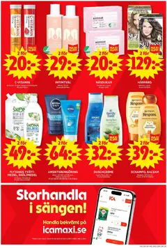 Förhandsgranska reklamblad Aktuella reklamblad ICA Maxi från butik ICA Maxi gäller från 10/11/2025 | Sida : 5