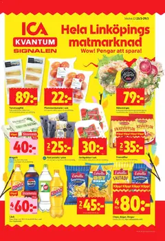Förhandsgranska reklamblad Linköping från butik ICA Kvantum gäller från 23/03/2026