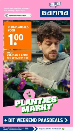 Voorbeeld van GAMMA folder van winkel GAMMA geldig vanaf 30-03-2026