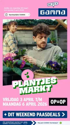 Voorbeeld van GAMMA folder van winkel GAMMA geldig vanaf 30-03-2026