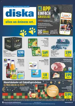 Vorschau von dem Prospekt des Geschäftes Diska, gültig ab dem 20.10.2025