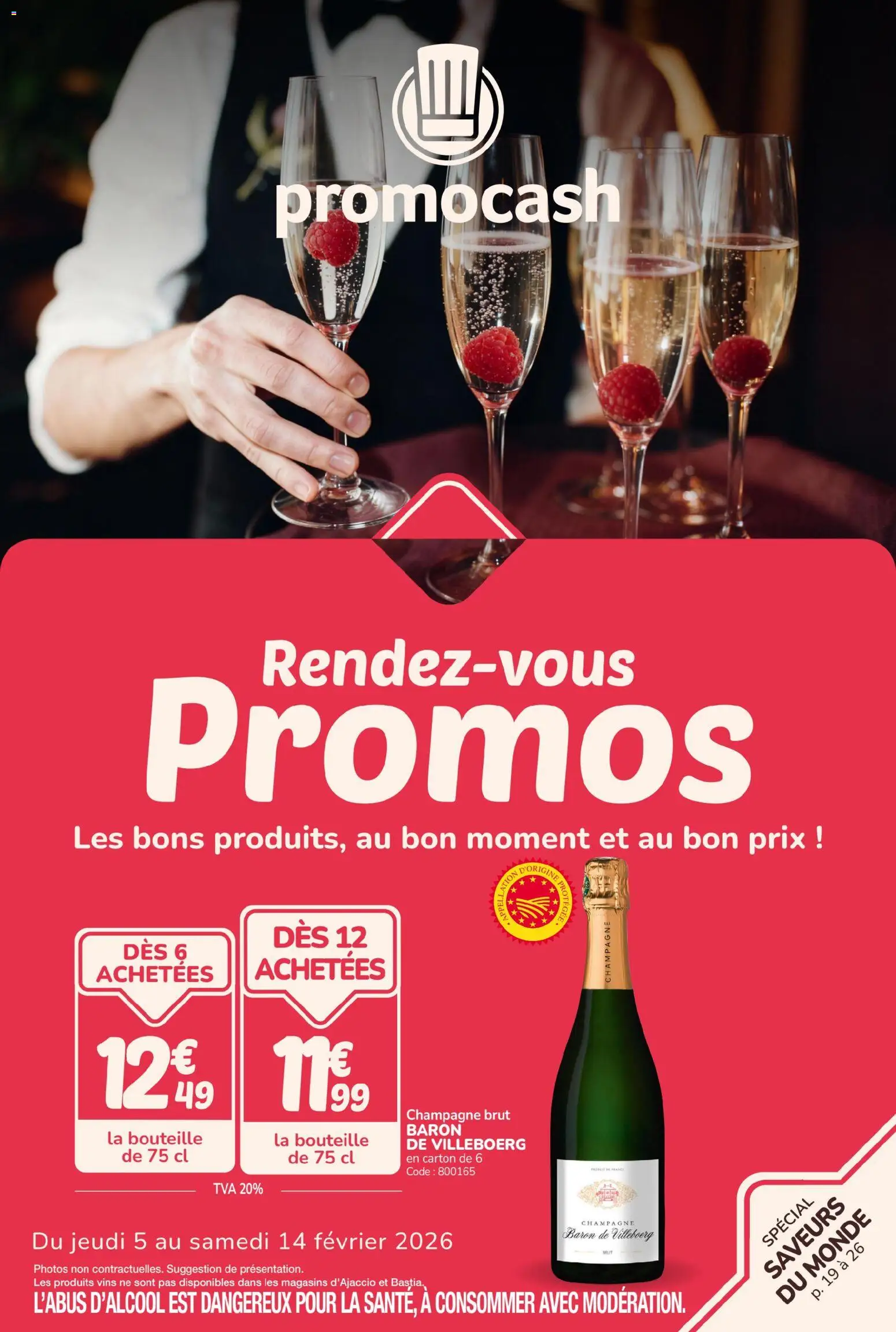 Prévisualisation de Catalogue du magasin Promocash formulaire valide 05/02/2026