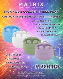 Preview of Matrix Warehouse flyer valid from 26/01/2026