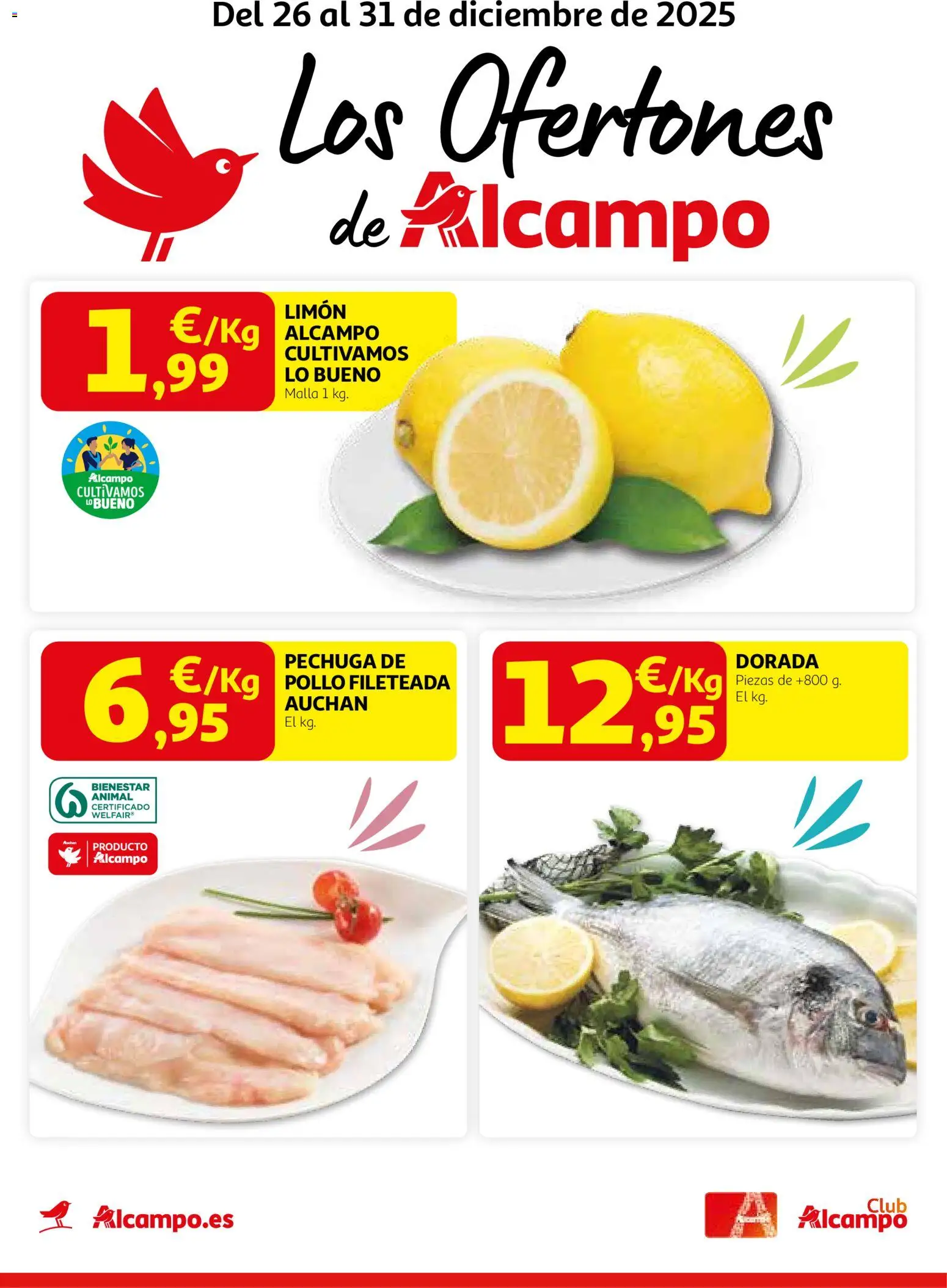 Vista previa del folleto de la tienda Alcampo válido desde el 26/12/2025 