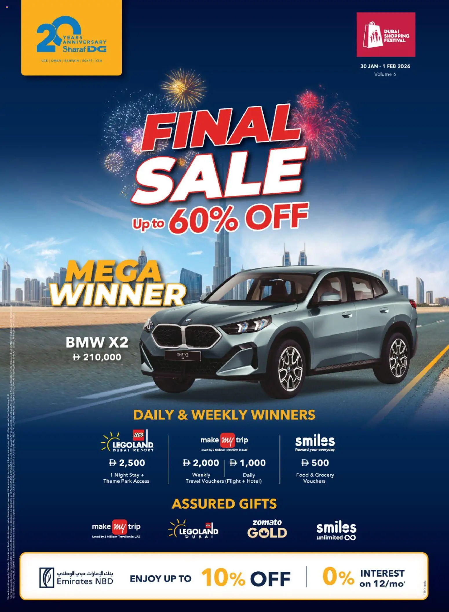 Preview of the catalogue Offers of store Sharaf DG valid from 30 Jan, 2026