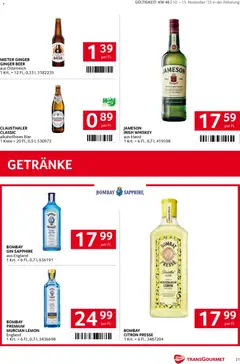 Vorschau der Angebote: Transgourmet Flugblatt gültig ab 10.11.2025 | Seite: 20