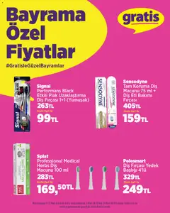 Gratis Gratis Bayrama Özel Fiyatlar 09.03.2026 - Broşürünün önizlemesi