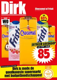 Voorbeeld van Folder week 6 van winkel Dirk geldig vanaf 04-02-2026