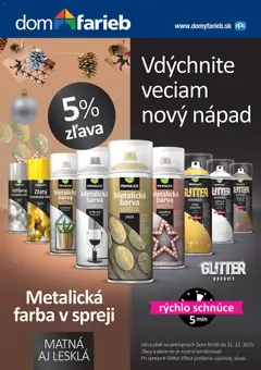 Náhľad Dom farieb letáku platného od 01.11.2025