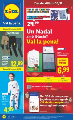 Vista previa del folleto de la tienda Lidl válido desde el 10/11/2025 