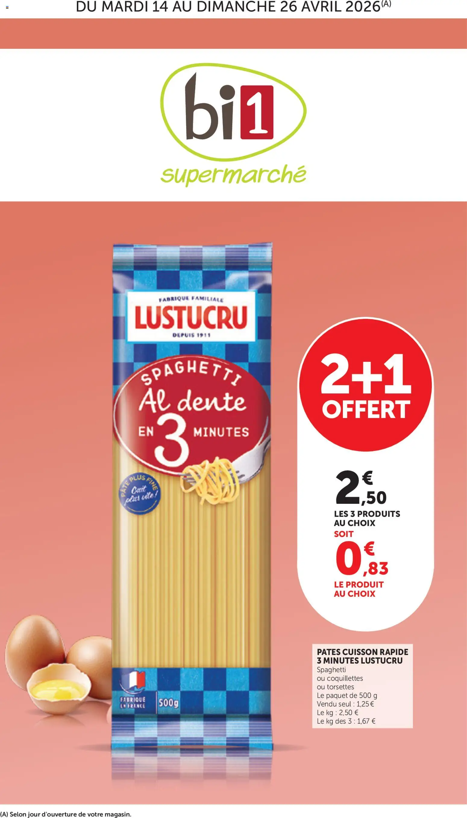 Prévisualisation de bi1 Catalogue du magasin bi1 formulaire valide 14/04/2026