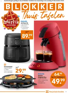 Voorbeeld van Folder van winkel Blokker geldig vanaf 01-12-2025