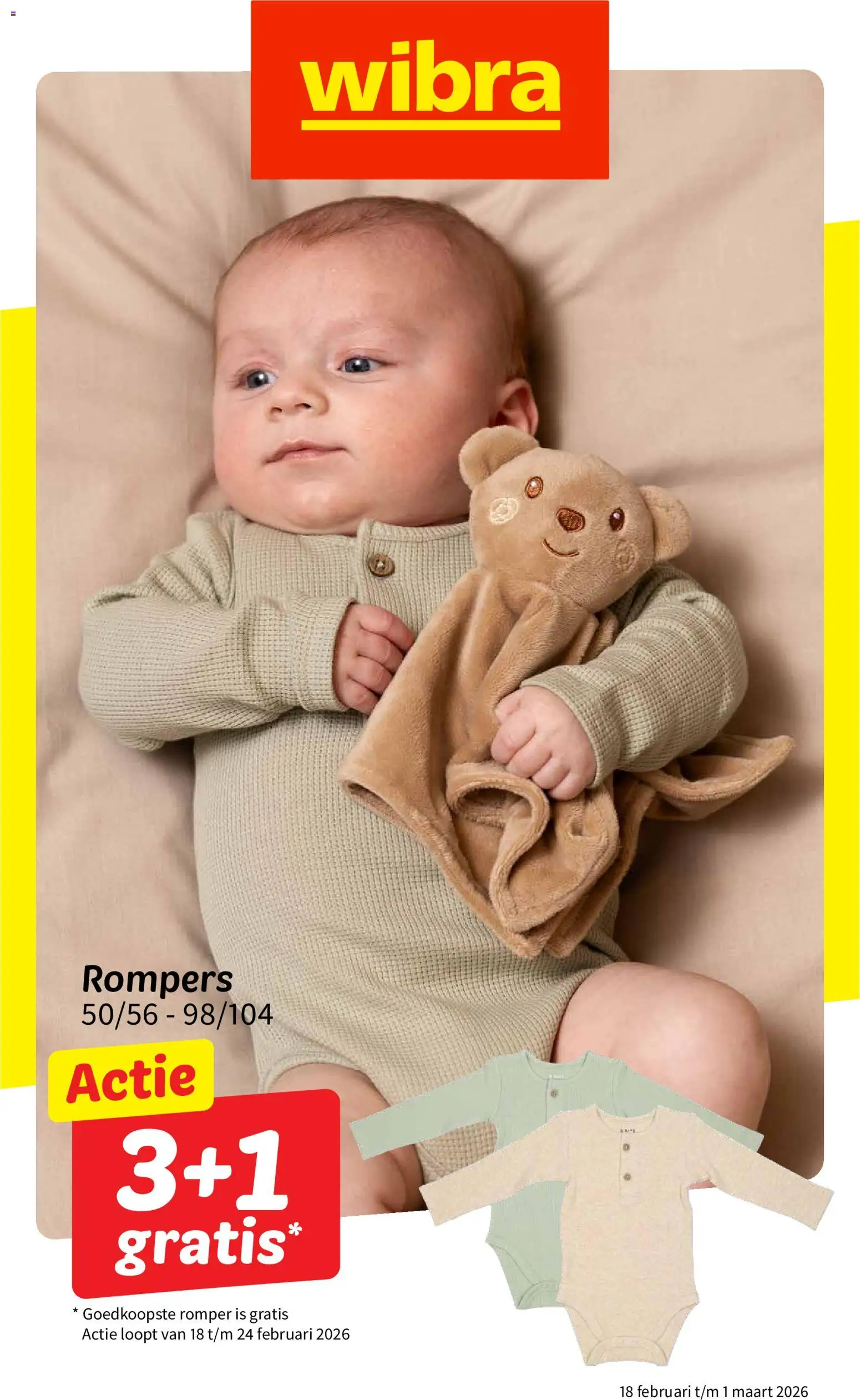 Voorbeeld van Folder van winkel Wibra geldig vanaf 18-02-2026