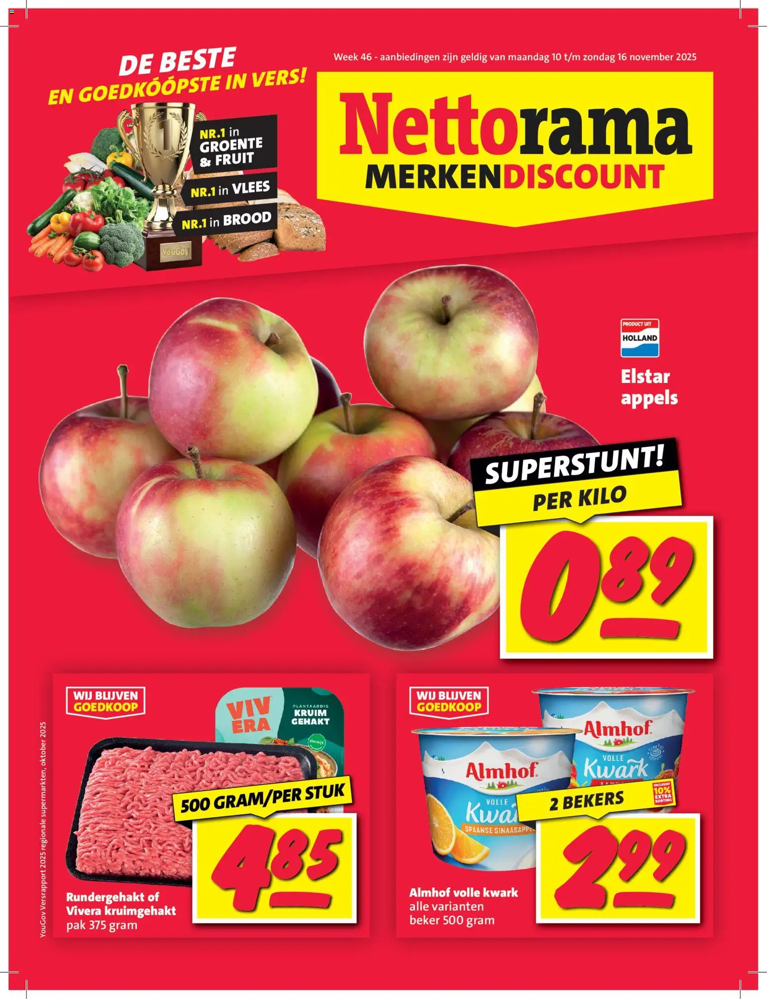 Voorbeeld van Folder van winkel Nettorama geldig vanaf 10-11-2025