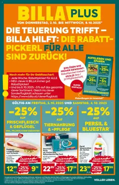Vorschau der Angebote: Billa Plus Wien gültig ab 02.10.2025