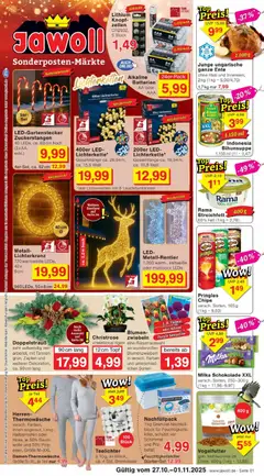 Vorschau von dem Prospekt des Geschäftes Jawoll, gültig ab dem 27.10.2025