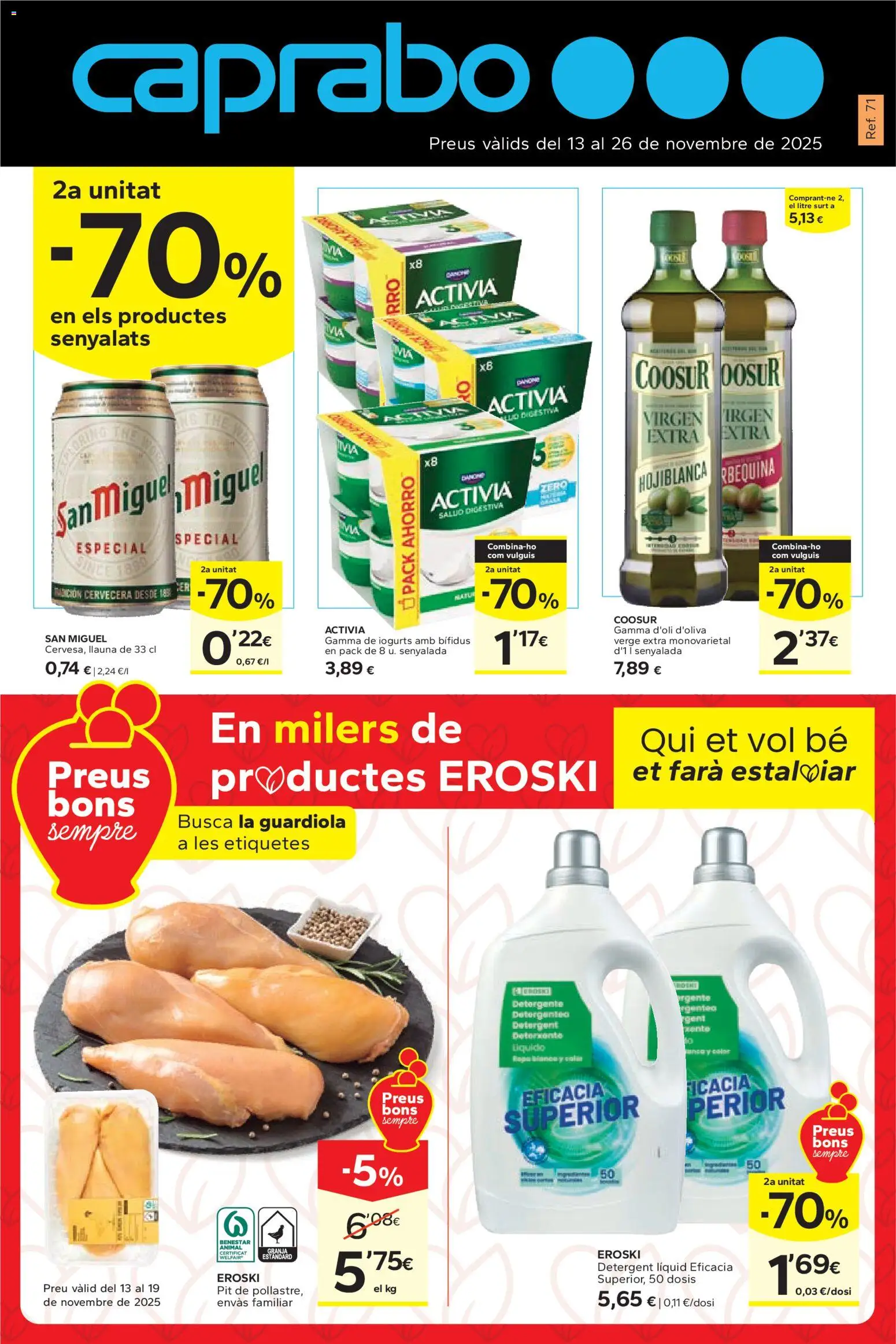 Vista previa del folleto de la tienda Caprabo válido desde el 13/11/2025 